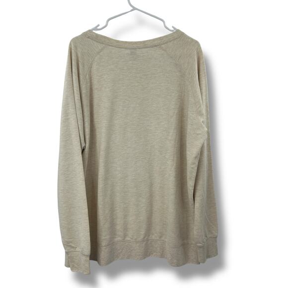 Macy's Disney Mickey Mouse Halloween Pullover Long Sleeve Heather Beige 2XW Top - Picture 7 of 7